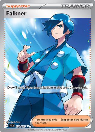 Falkner (251/193) [Scarlet & Violet: Paldea Evolved] - Trinity Hobby