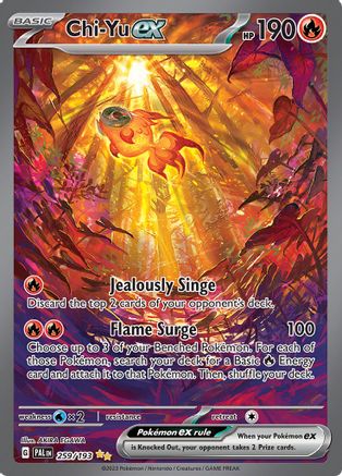 Chi-Yu ex (259/193) [Scarlet & Violet: Paldea Evolved] - Trinity Hobby