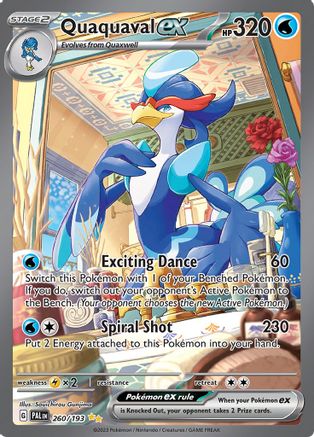 Quaquaval ex (260/193) [Scarlet & Violet: Paldea Evolved] - Trinity Hobby