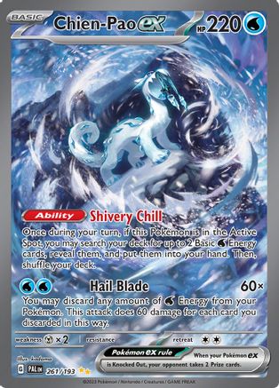 Chien-Pao ex (261/193) [Scarlet & Violet: Paldea Evolved] - Trinity Hobby