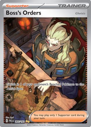 Boss's Orders (265/193) [Scarlet & Violet: Paldea Evolved] - Trinity Hobby
