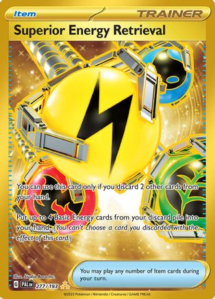 Superior Energy Retrieval (277/193) [Scarlet & Violet: Paldea Evolved] - Trinity Hobby