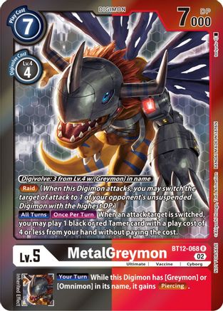 MetalGreymon [BT12-068] (Tamer Party -Special-) [Across Time Promos] - Trinity Hobby