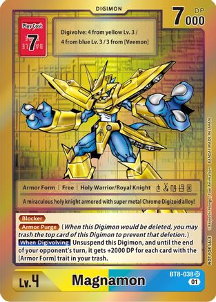 Magnamon [BT8-038] (Tamer Party -Special-) [New Awakening Promos] - Trinity Hobby