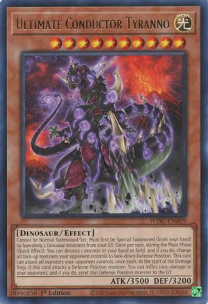 Ultimate Conductor Tyranno [WISU-EN009] Rare - Trinity Hobby