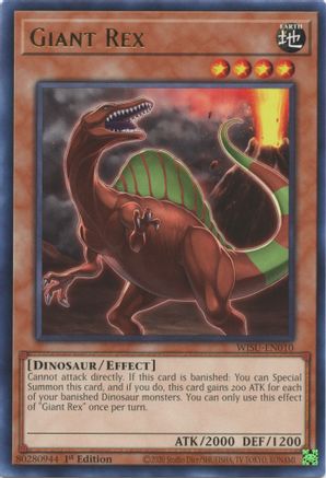 Giant Rex [WISU-EN010] Rare - Trinity Hobby