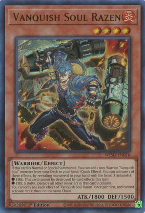 Vanquish Soul Razen [WISU-EN016] Ultra Rare - Trinity Hobby