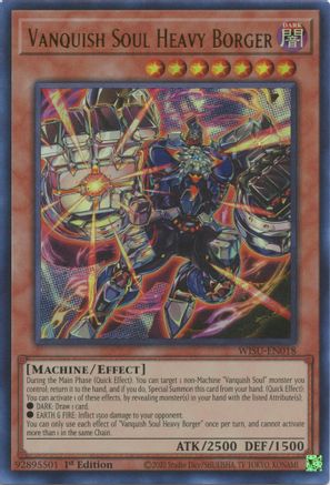 Vanquish Soul Heavy Borger [WISU-EN018] Ultra Rare - Trinity Hobby
