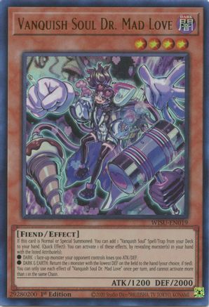 Vanquish Soul Dr. Mad Love [WISU-EN019] Ultra Rare - Trinity Hobby