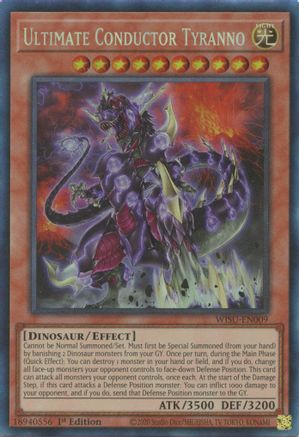 Ultimate Conductor Tyranno [WISU-EN009] Collector's Rare - Trinity Hobby