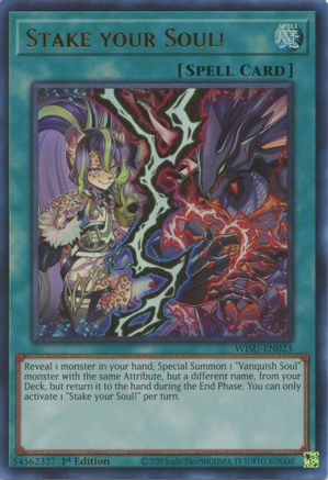Stake your Soul! [WISU-EN023] Ultra Rare - Trinity Hobby