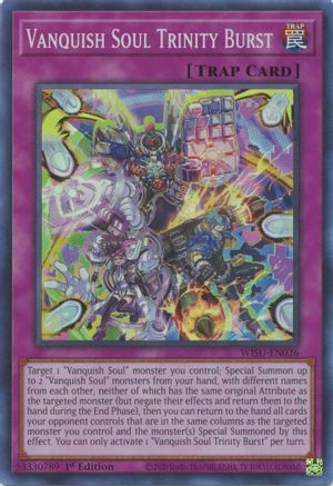 Vanquish Soul Trinity Burst [WISU-EN026] Super Rare - Trinity Hobby