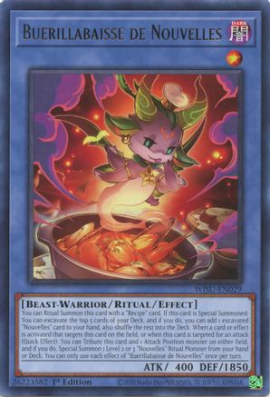 Buerillabaisse de Nouvelles [WISU-EN029] Rare - Trinity Hobby