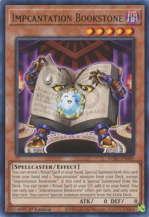 Impcantation Bookstone [WISU-EN049] Rare - Trinity Hobby
