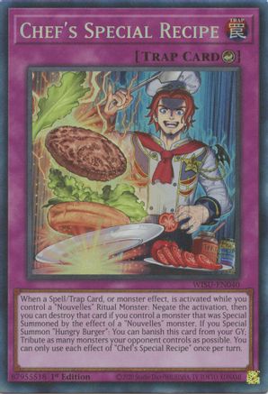 Chef's Special Recipe [WISU-EN040] Collector's Rare - Trinity Hobby
