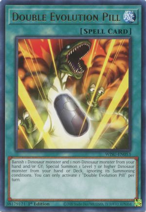 Double Evolution Pill [WISU-EN053] Rare - Trinity Hobby