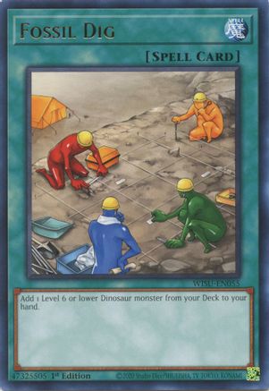 Fossil Dig [WISU-EN055] Rare - Trinity Hobby