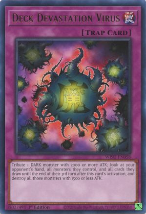 Deck Devastation Virus [WISU-EN058] Rare - Trinity Hobby