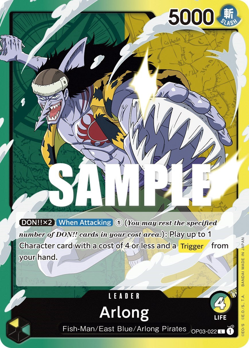Arlong (OP03-022) - [Pillars of Strength] - Trinity Hobby