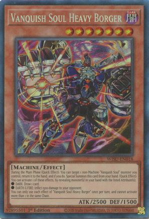 Vanquish Soul Heavy Borger [WISU-EN018] Collector's Rare - Trinity Hobby