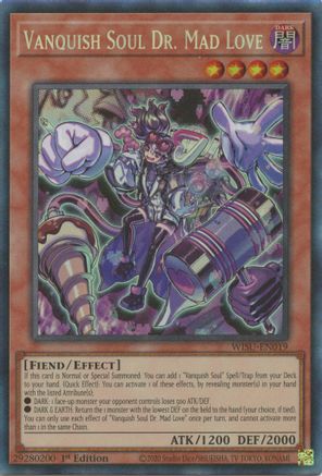 Vanquish Soul Dr. Mad Love [WISU-EN019] Collector's Rare - Trinity Hobby