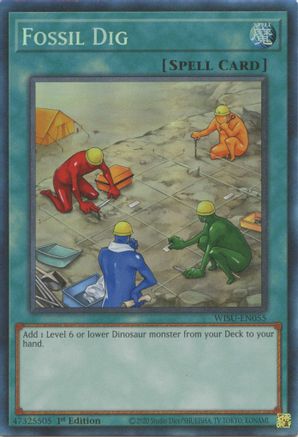 Fossil Dig [WISU-EN055] Collector's Rare - Trinity Hobby