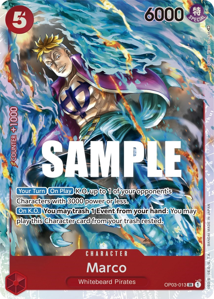Marco (OP03-013) - [Pillars of Strength] Foil - Trinity Hobby