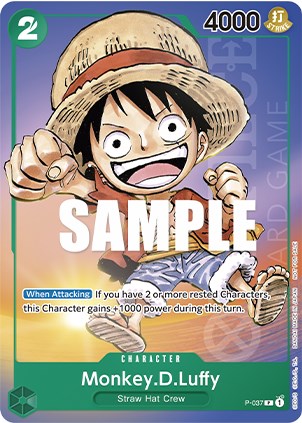 Monkey.D.Luffy (Anime Expo 2023) (P-037) - [One Piece Promotion Cards] - Trinity Hobby