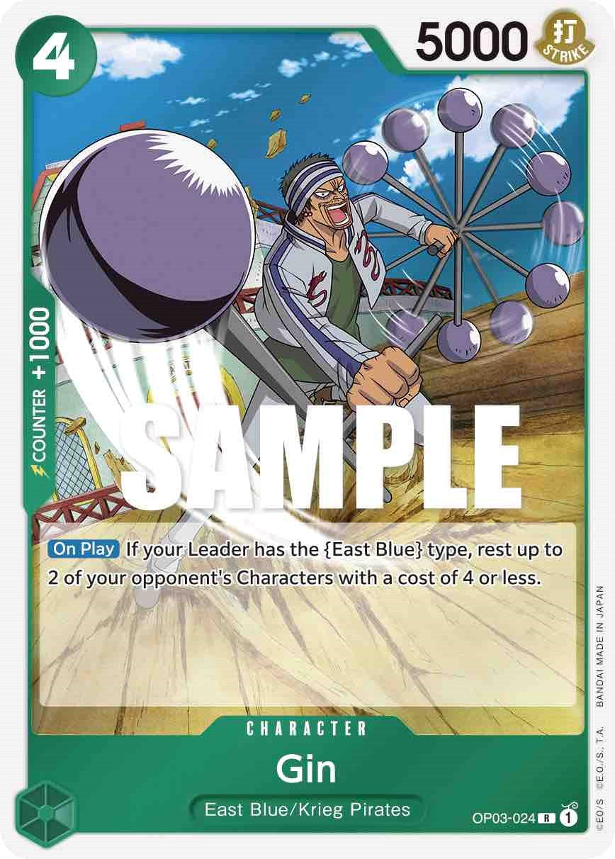 Gin (OP03-024) - [Pillars of Strength] Foil - Trinity Hobby