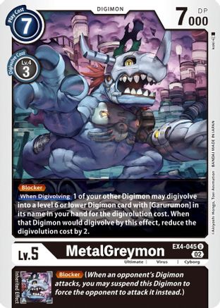 MetalGreymon [EX4-045] [Alternative Being Booster] - Trinity Hobby