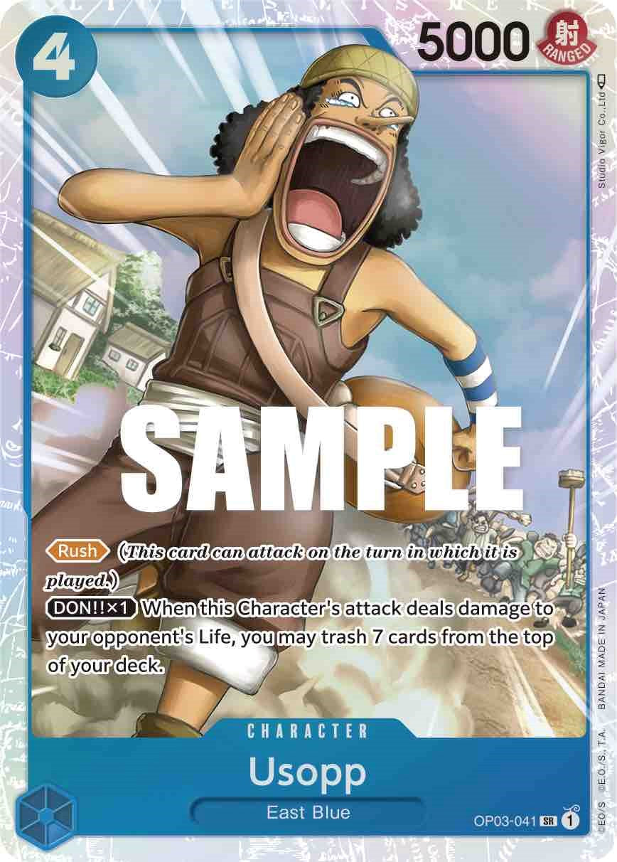 Usopp (OP03-041) - [Pillars of Strength] Foil - Trinity Hobby