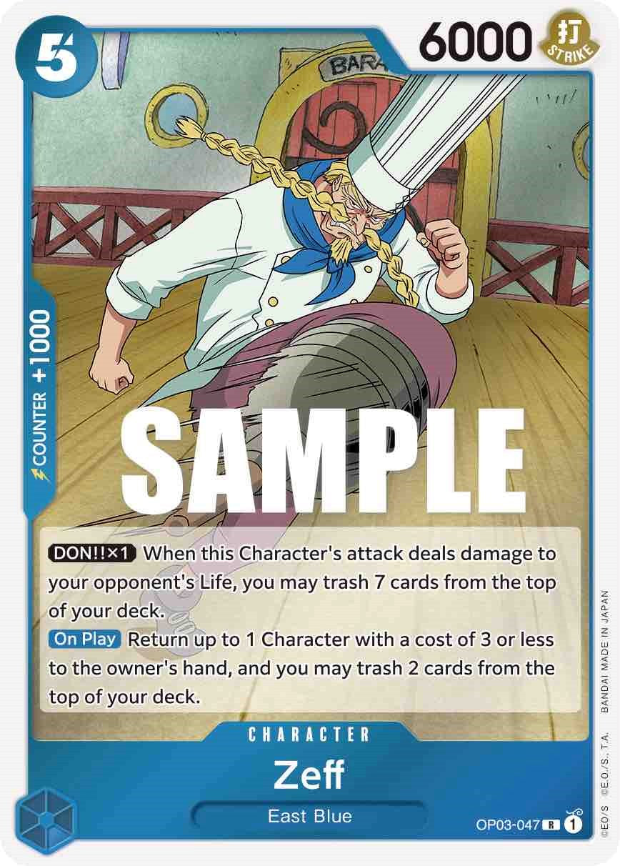 Zeff (OP03-047) - [Pillars of Strength] Foil - Trinity Hobby
