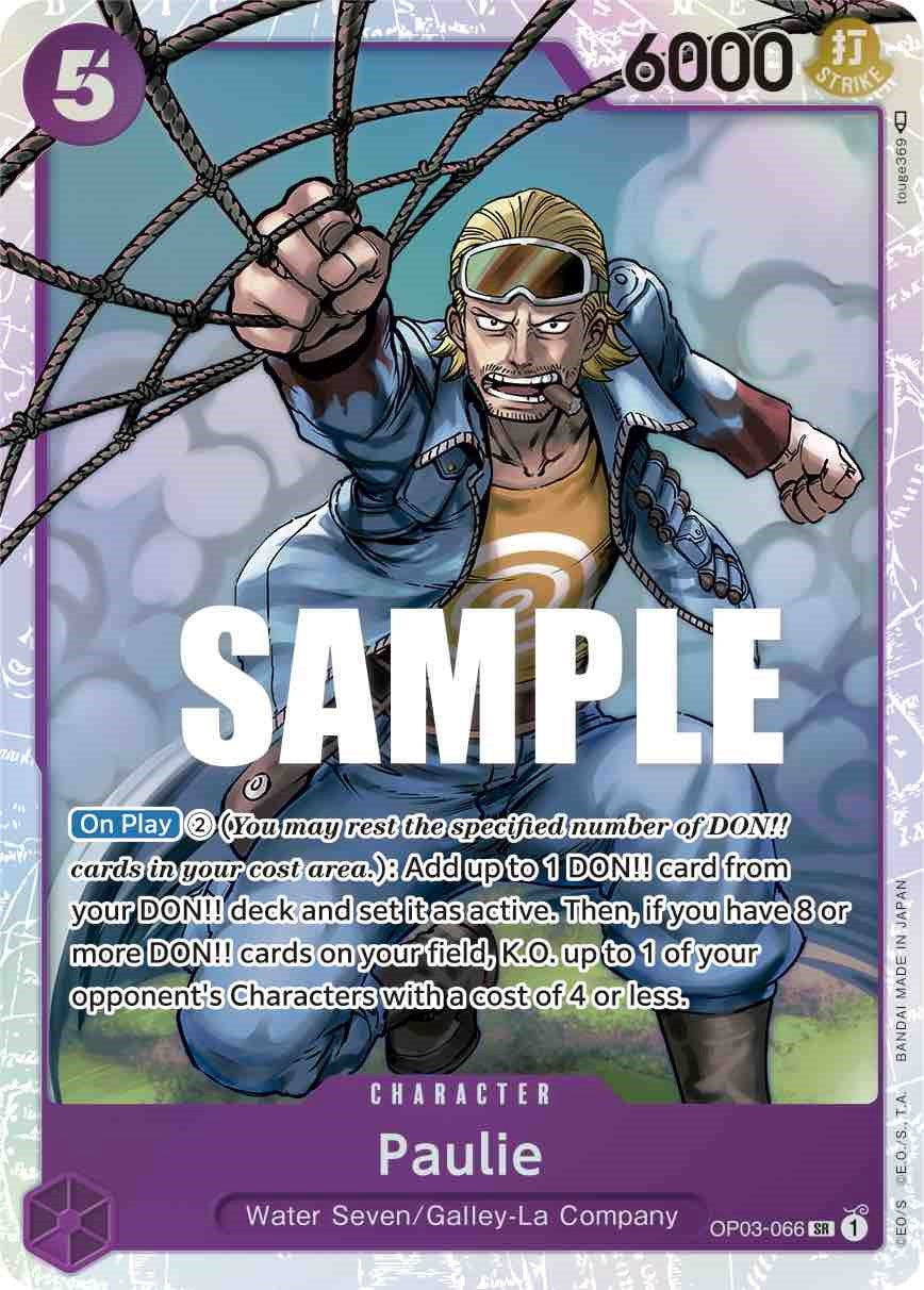 Paulie (OP03-066) - [Pillars of Strength] Foil - Trinity Hobby