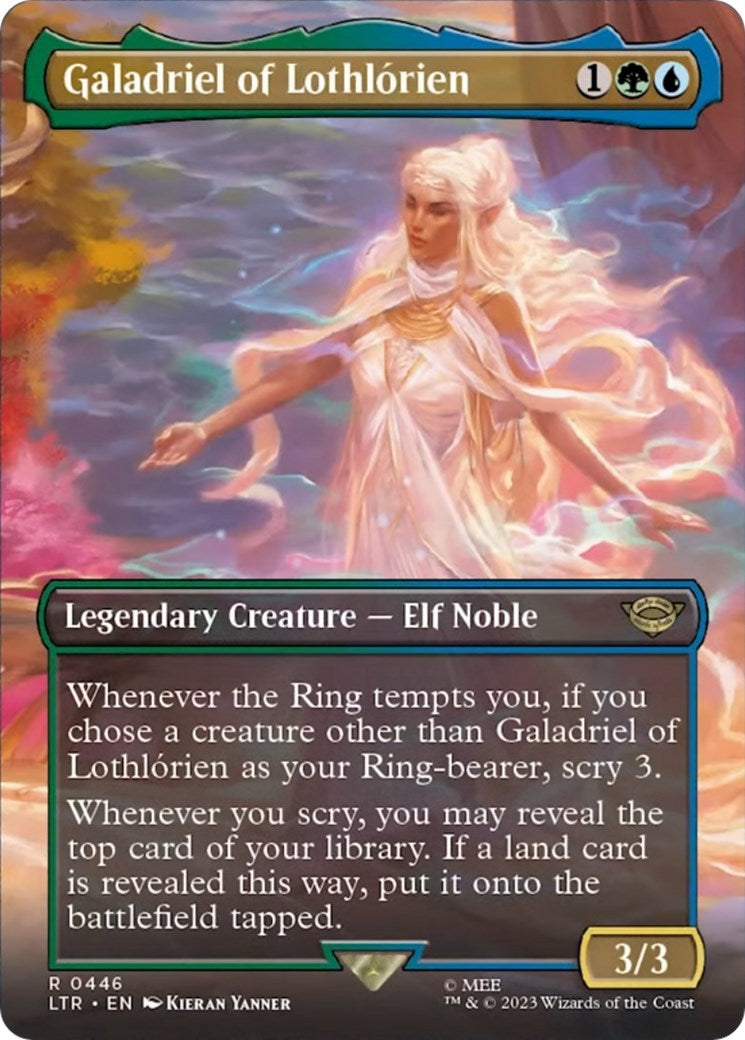 Galadriel of Lothlorien (Borderless Alternate Art) [The Lord of the Rings: Tales of Middle-Earth] - Trinity Hobby