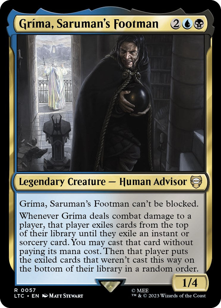 Grima, Saruman's Footman [The Lord of the Rings: Tales of Middle-Earth Commander] - Trinity Hobby