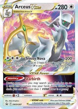 Arceus VSTAR (SWSH307) [Sword & Shield: Black Star Promos] - Trinity Hobby