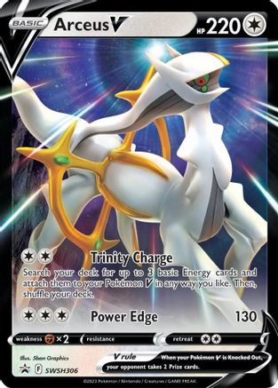 Arceus V (SWSH306) [Sword & Shield: Black Star Promos] - Trinity Hobby