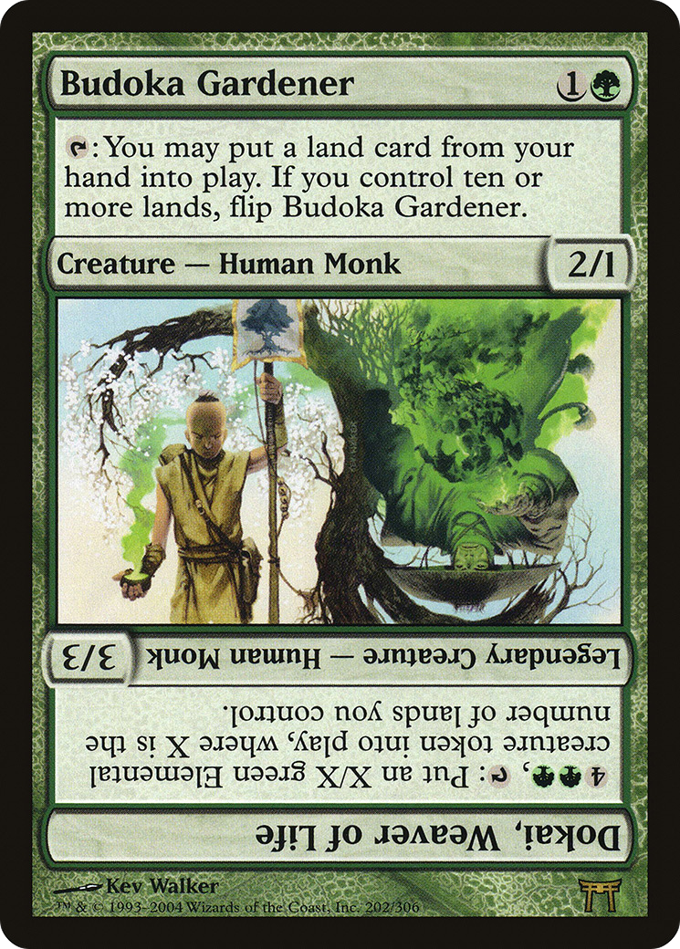Budoka Gardener // Dokai, Weaver of Life [Champions of Kamigawa] - Trinity Hobby