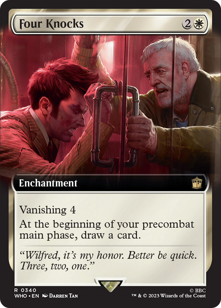 Four Knocks (Extended Art) [Doctor Who] - Trinity Hobby
