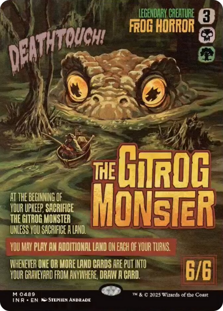 The Gitrog Monster (Showcase) [Innistrad Remastered] - Trinity Hobby