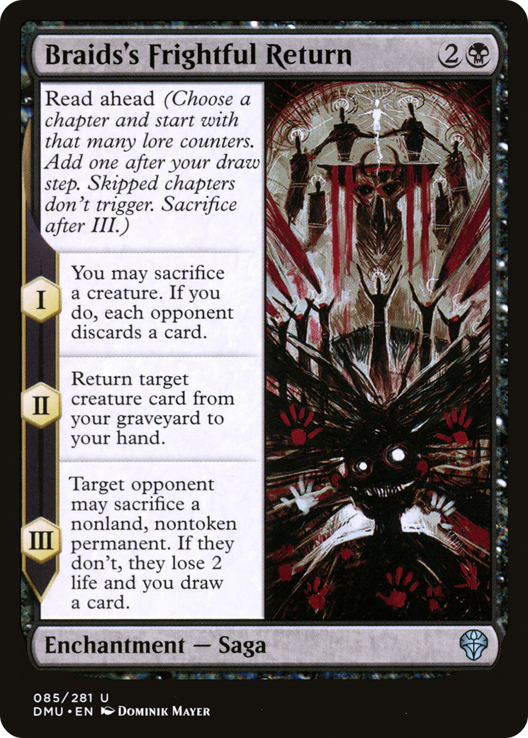 Braids's Frightful Return [Dominaria United] - Trinity Hobby