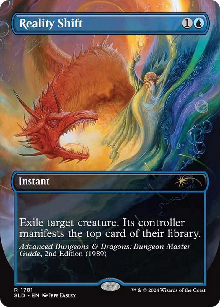 Reality Shift  [Foil]  (SLD-1781) - [Secret Lair Drop] (Borderless) - Trinity Hobby