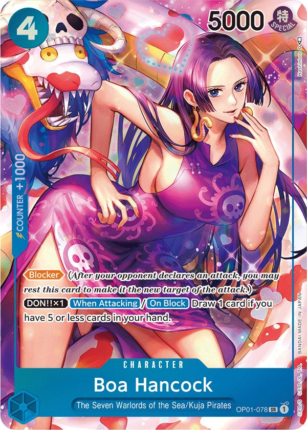 Boa Hancock (Parallel) (OP01-078) - [Romance Dawn] Foil - Trinity Hobby