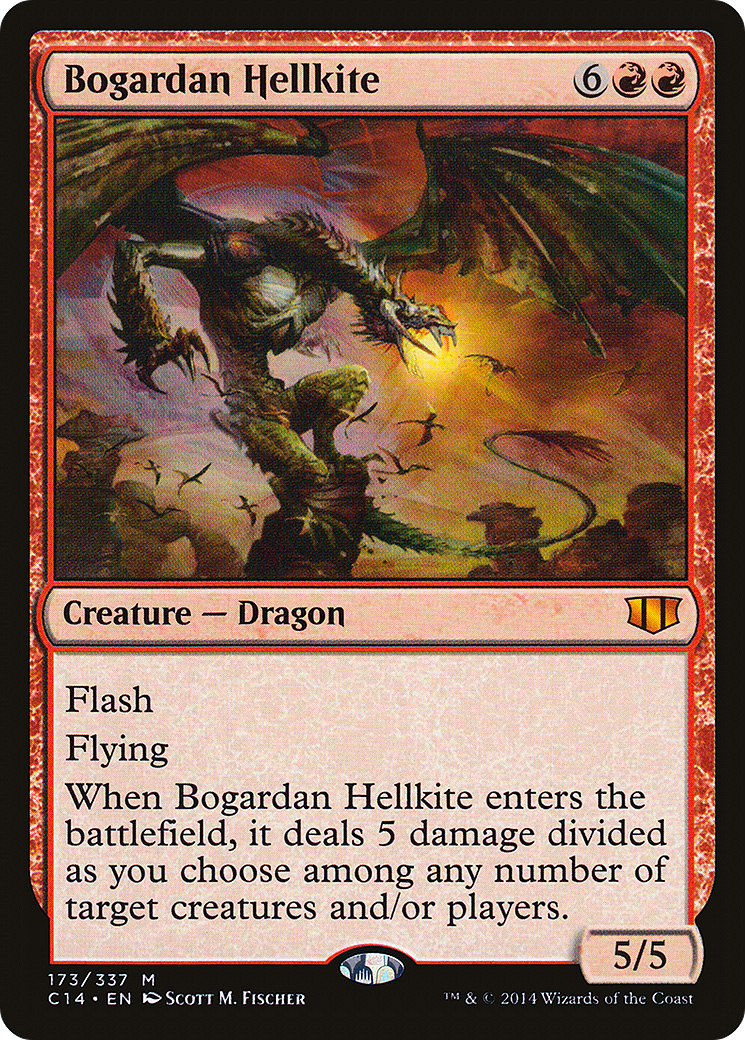 Bogardan Hellkite [Commander 2014] - Trinity Hobby