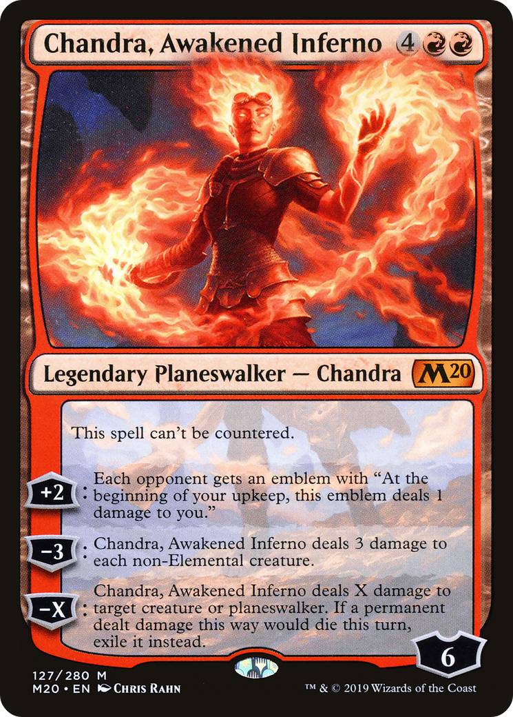 Chandra, Awakened Inferno [Core Set 2020] - Trinity Hobby