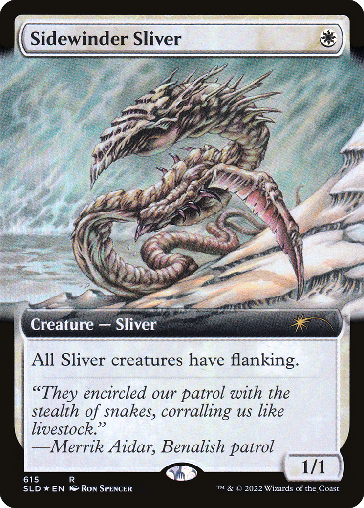 Sidewinder Sliver (Extended Art) [Secret Lair Drop Promos] - Trinity Hobby