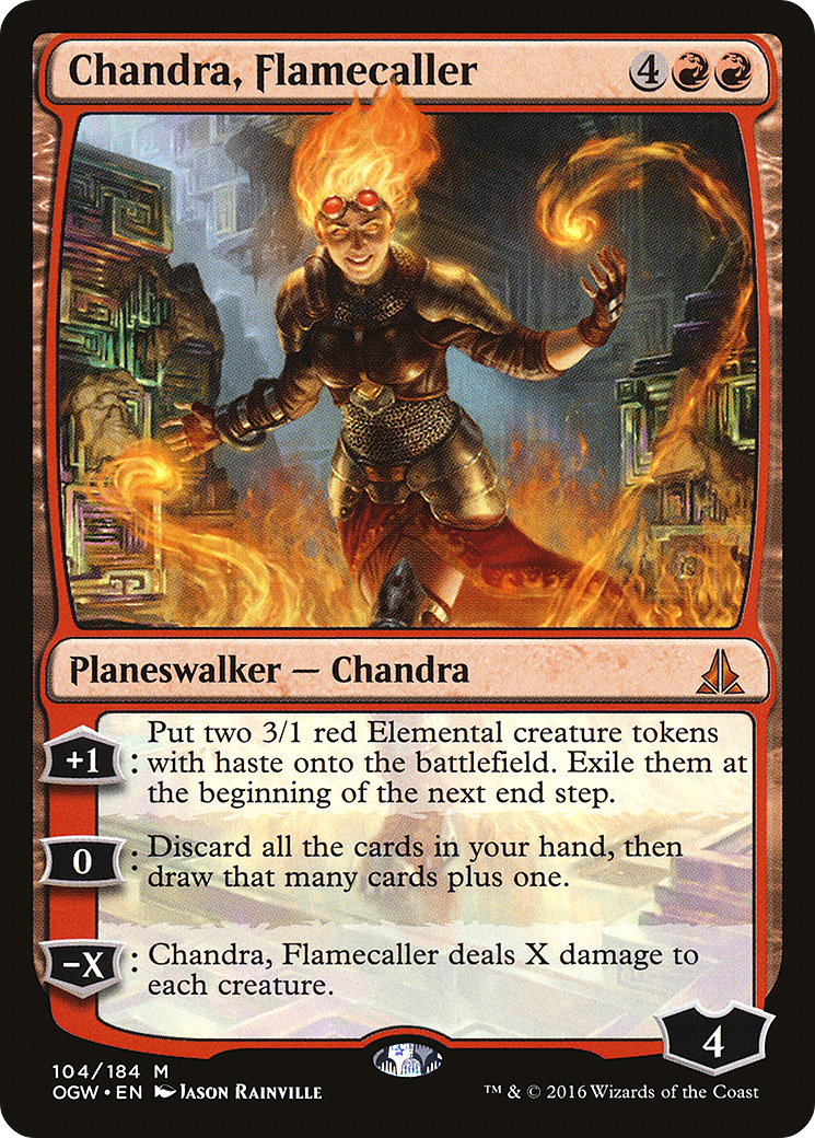 Chandra, Flamecaller [Oath of the Gatewatch] - Trinity Hobby