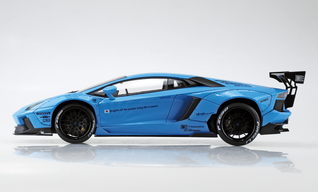 Aoshima 1/24 LB-Works Lamborghini Aventador Ver.1 - Trinity Hobby