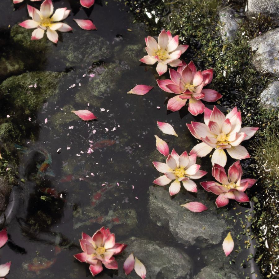 Gamers Grass Laser Plants – Lotus Flower - Trinity Hobby