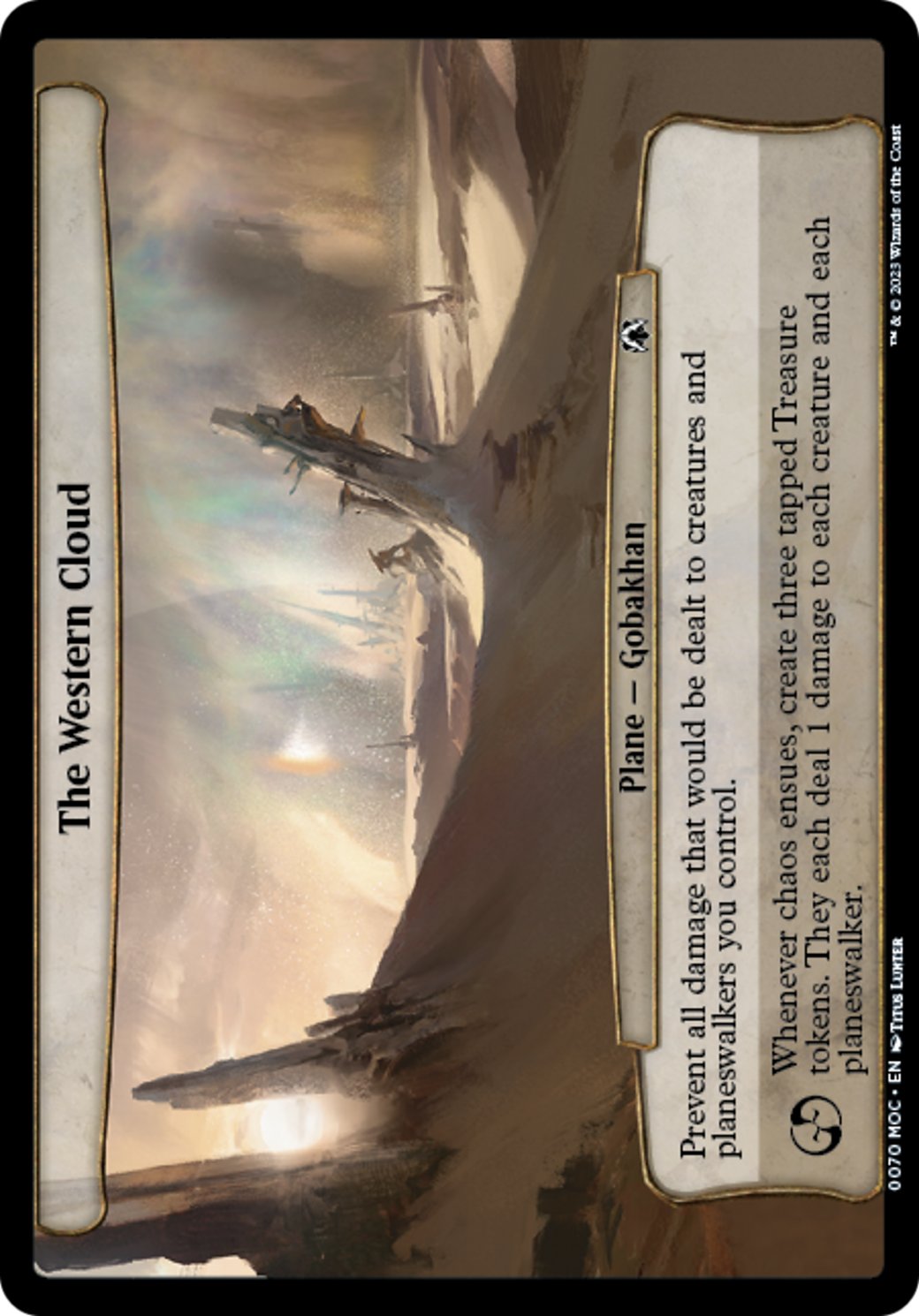 The Western Cloud [March of the Machine Commander] - Trinity Hobby